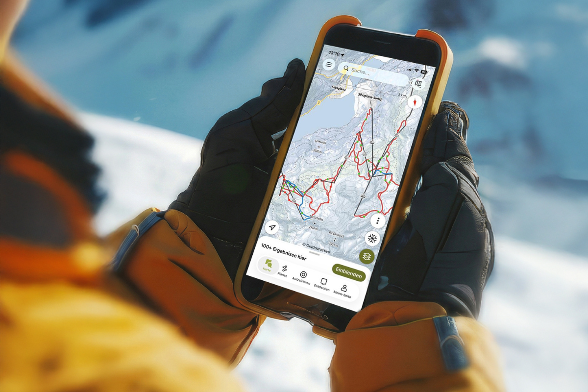 Sicheres Touren & Freeriden mit Outdooractive planen